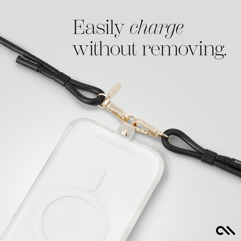 Black Rope Phone Crossbody