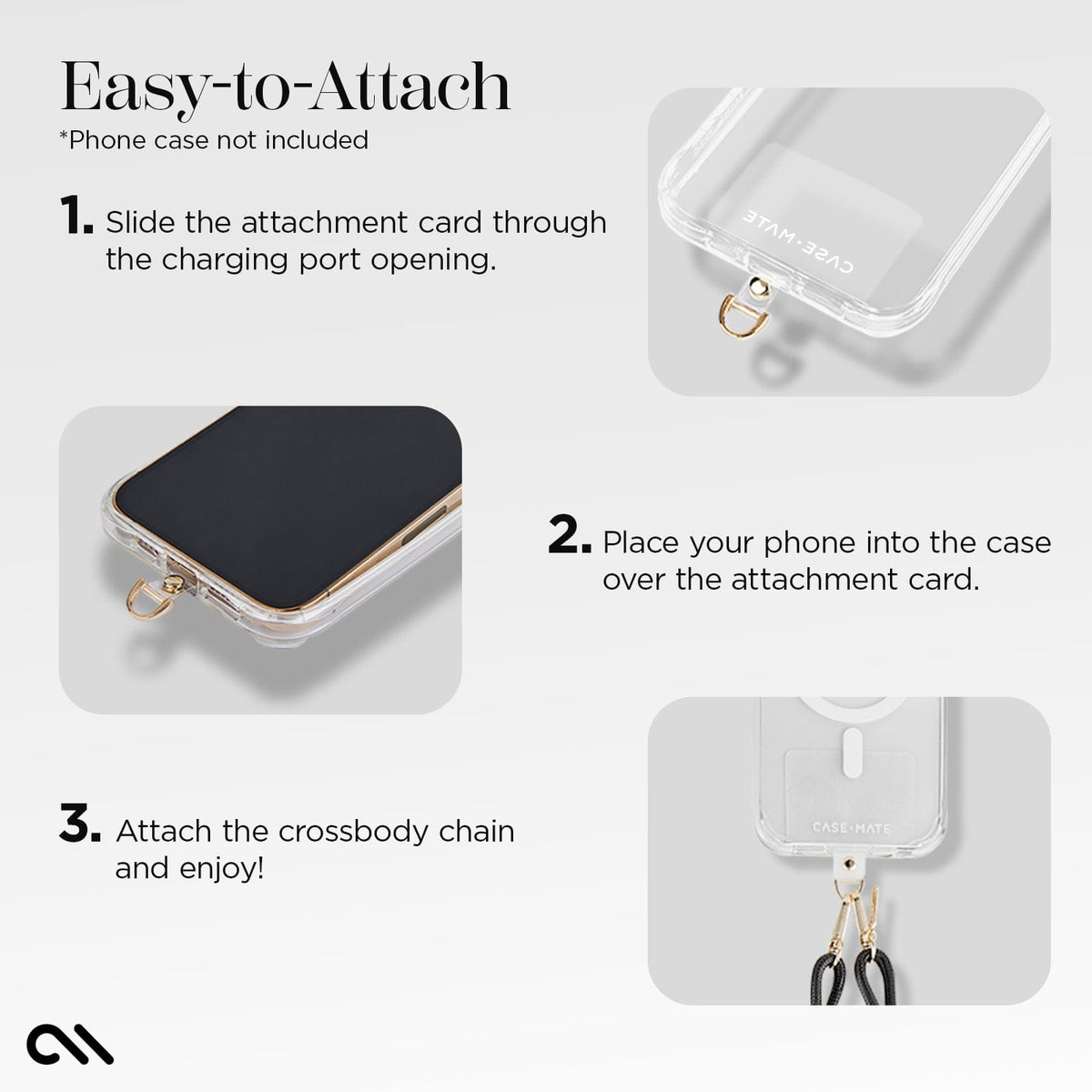 Black Rope Phone Crossbody